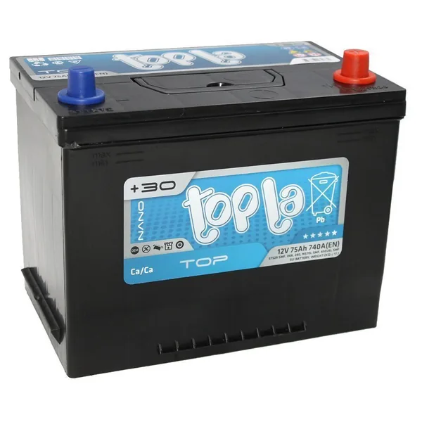 Аккумулятор TOPLA Top TT75J 75Ah Asia euro EN740