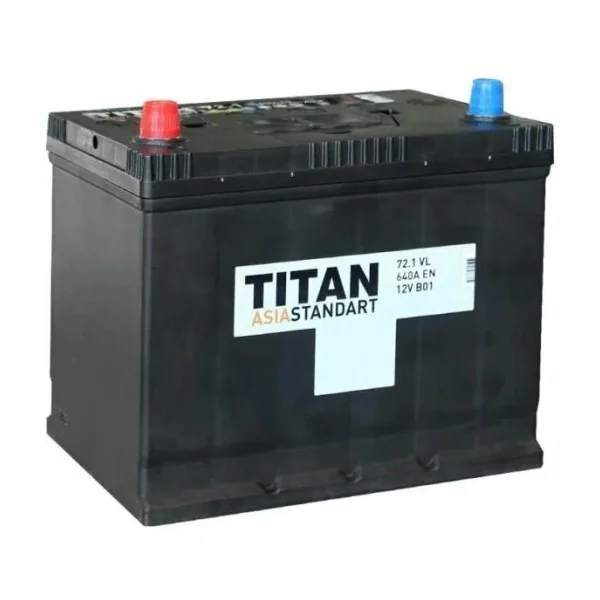 Аккумулятор TITAN Asia Standart 72Ah euro EN620