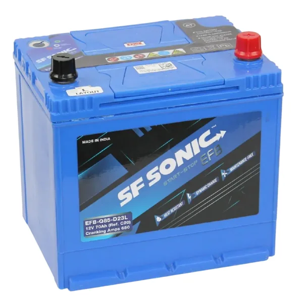 Аккумулятор SF SONIC 70 Ah euro CCA 680 85D23L