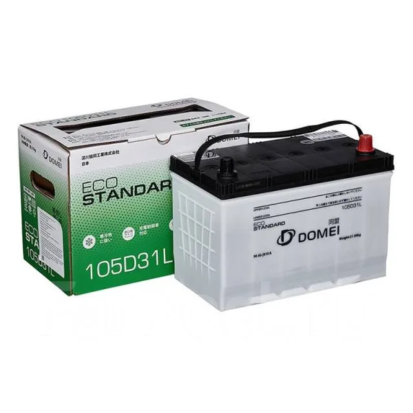 Аккумулятор DOMEI Eco STANDARD 90 Ач 810 А (EN), прямая полярность, D31