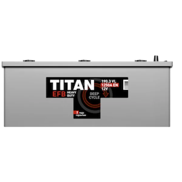 Аккумулятор TITAN MAXX EFB 190Ah euro EN1200 (Н.Новгород) Гарания 1 год 513*225*218