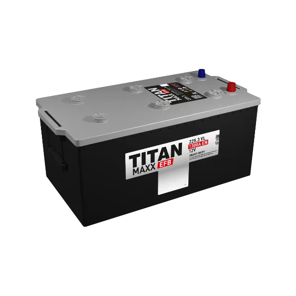 Аккумулятор TITAN MAXX EFB 225Ah euro EN1300 (Н.Новгород) Гарания 1 год 518*274*237