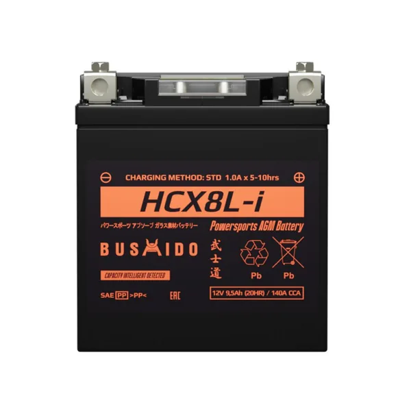 Аккумулятор BUSHIDO 12V 9Ah euro HCX8L