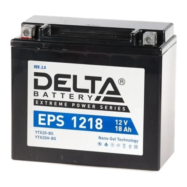 Аккумулятор DELTA EPS 1218 12V 18Ah GEL EN245