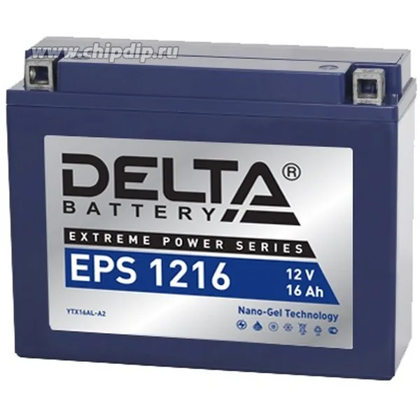 Аккумулятор DELTA EPS 1216 12V 16Ah GEL EN215