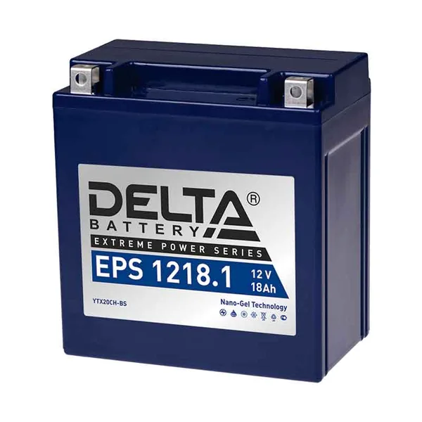 Аккумулятор DELTA EPS 1218.1 12V 18Ah GEL EN195