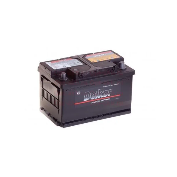 Аккумулятор DELKOR 75Ah euro низкий CCA630 57539