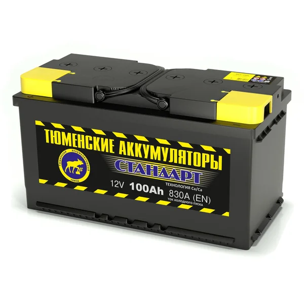 Аккумулятор ТЮМЕНСКИЕ АККУМУЛЯТОРЫ Стандарт 100Ah прямой EN830