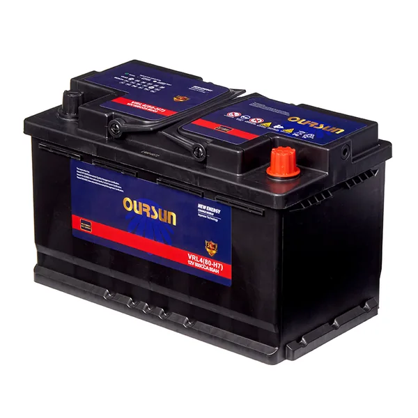 Аккумулятор OURSUN AGM 80Ah euro CCA800 VRL4 80-H7