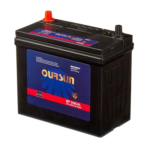 Аккумулятор OURSUN 45Ah euro CCA430 MF 55B24L