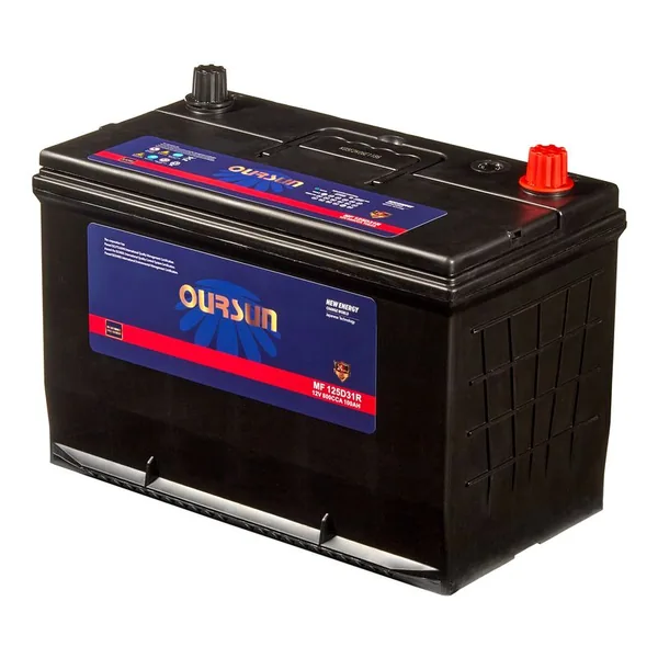 Аккумулятор OURSUN 100Ah прямой CCA800 MF 125D31R