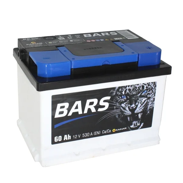 Аккумулятор BARS Silver 60 Ач 530 А (EN), обратная полярность, LBN2
