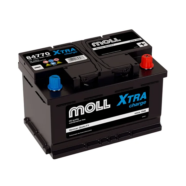 Аккумулятор MOLL XTRA CHARGE 70 Ач 650 А (EN), обратная полярность, LBN3