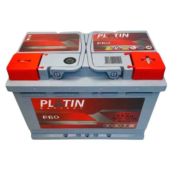 Аккумулятор PLATIN Pro 75Ah euro низ EN740