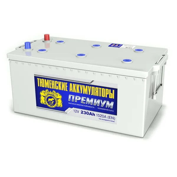 Аккумулятор ТЮМЕНСКИЕ АККУМУЛЯТОРЫ Premium 230 Ач 1520 А (EN), обратная полярность, 6ST-232