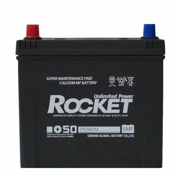 Аккумулятор ROCKET Asia 54Ah прямой EN560 65D20R
