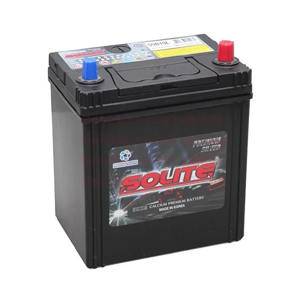 Аккумулятор SOLITE Silver 50Ah прямой EN410 55B19R