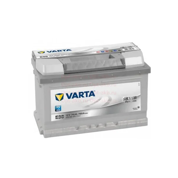 Аккумулятор VARTA SLI 74Ah euro низкая EN750