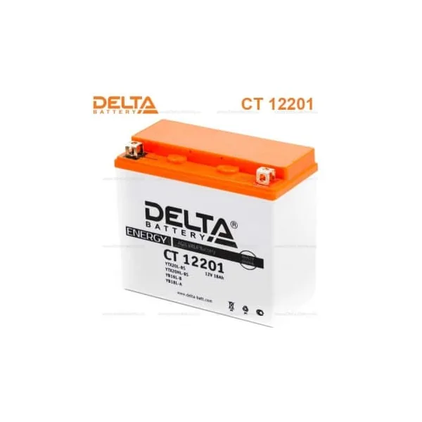 Аккумулятор DELTA CT 12201 12V 20Ah AGM EN270