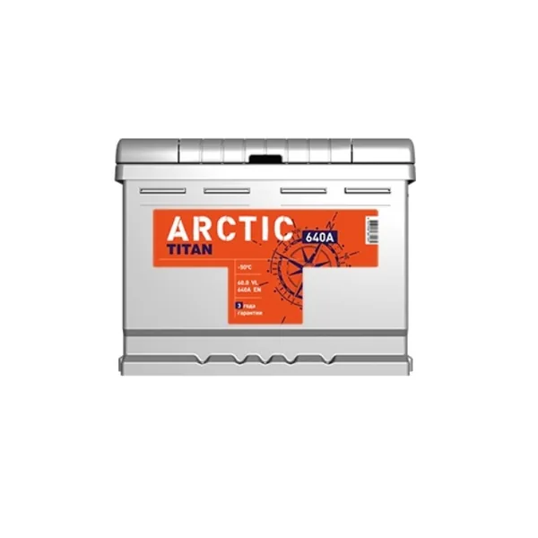 Аккумулятор TITAN ARCTIC 60 Ач 620 А (EN), обратная полярность, LN2