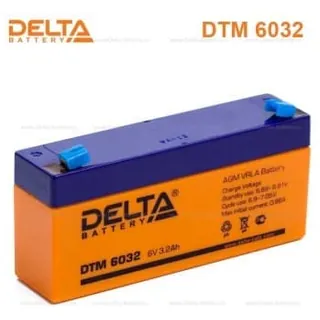 Аккумулятор DELTA DTM 3.2 Ач, 134x34x67