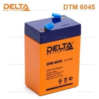 Аккумулятор DELTA DTM 4.5 Ач, 70x47x100