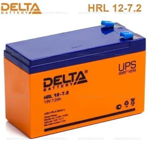 Аккумулятор DELTA HRL 7.2 Ач, 151x65x100