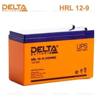Аккумулятор DELTA HR 9 Ач, 151x65x100