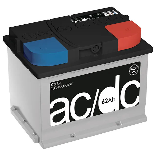 Аккумулятор AC/DC 62 Ач 530 А (EN), обратная полярность, LBN2