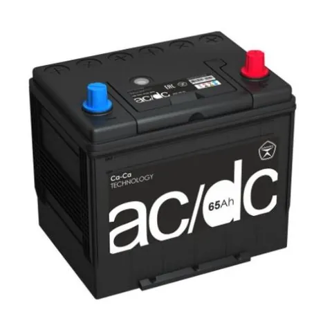 Аккумулятор AC/DC 65 Ач 600 А (EN), обратная полярность, D23