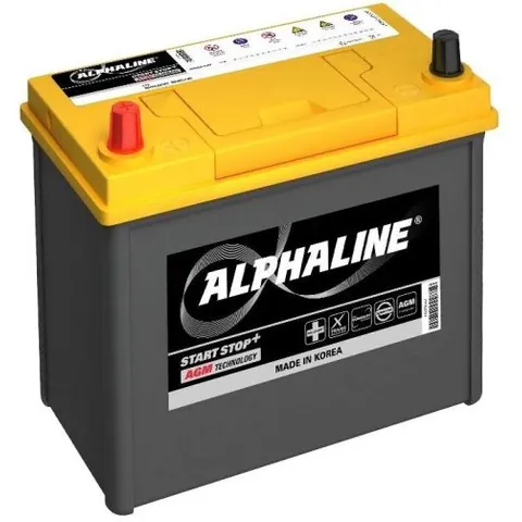 Аккумулятор ALPHALINE 35 Ач 340 А (EN), прямая полярность, B20
