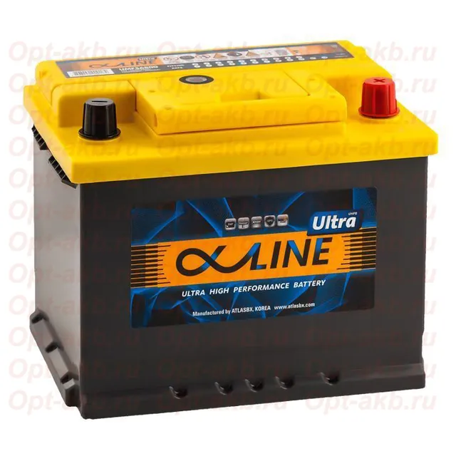 Аккумулятор ALPHALINE Ultra 56800L 68 Ач 680 А (EN), обратная полярность, LN2