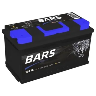 Аккумулятор BARS Premium 100 Ач 800 А (EN), обратная полярность, LN5