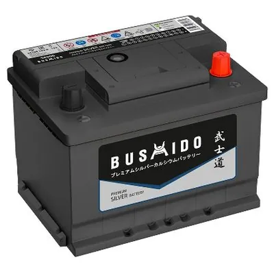 Аккумулятор BUSHIDO SJ 62 Ач 600 А (EN), обратная полярность, LBN2