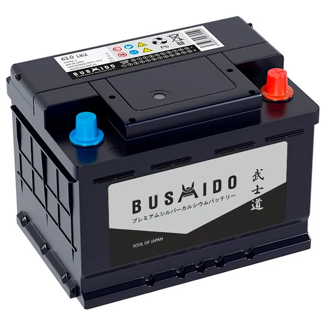 Аккумулятор BUSHIDO 63 Ач 630 А (EN), обратная полярность, LBN2