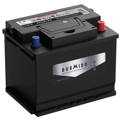 Аккумулятор BUSHIDO SJ 65 Ач 650 А (EN), обратная полярность, LN2