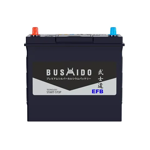 Аккумулятор BUSHIDO 50 Ач 480 А (JIS), обратная полярность, B24