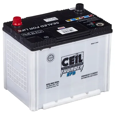 Аккумулятор CEIL 80 Ач 750 А (EN), обратная полярность, LN3