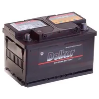 Аккумулятор DELKOR 75 Ач 630 А (EN), обратная полярность, LBN3