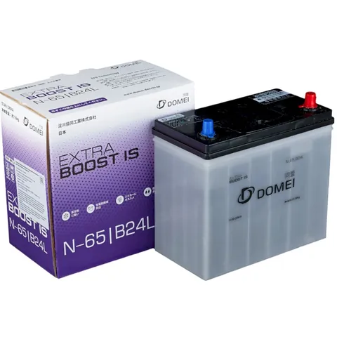 Аккумулятор DOMEI Extra BOOST IS N65B24L 42 Ач 500 А (EN), обратная полярность