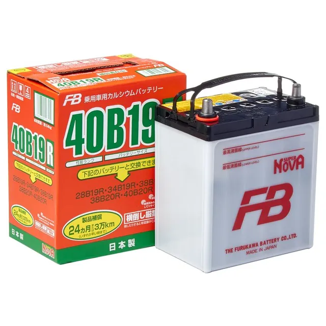 Аккумулятор FB SUPER NOVA 38 Ач 330 А (EN), прямая полярность, B19