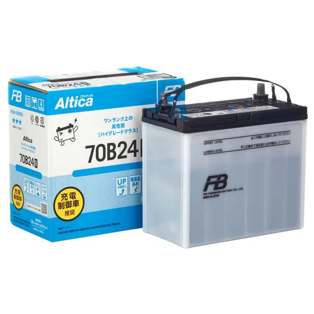 Аккумулятор FB ALTICA HIGH-GRADE 70B24R 50 Ач 520 А (JIS), прямая полярность