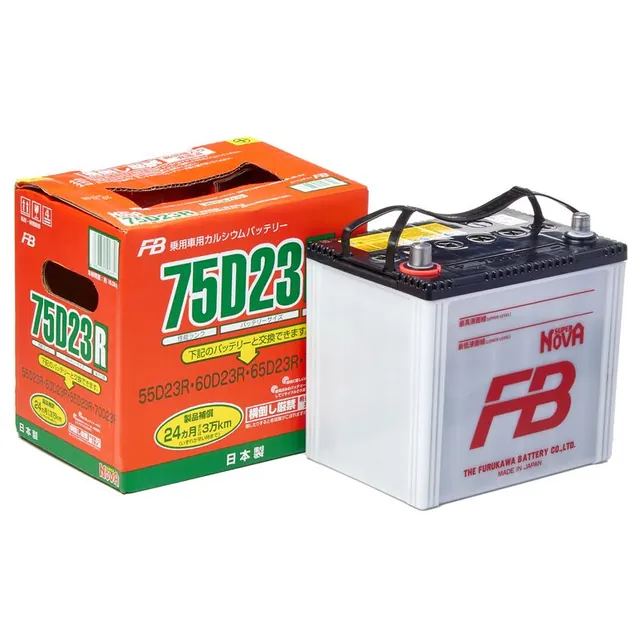 Аккумулятор FB Super Nova 75D23R 65 Ач 620 А (EN), прямая полярность