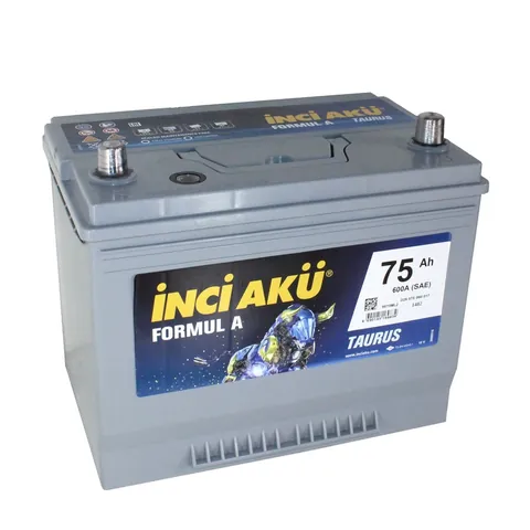Аккумулятор INCI AKU Formul A 75 Ач 600 А (EN), обратная полярность, D26