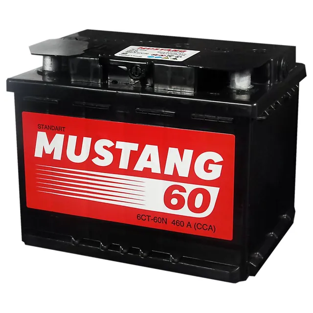 Аккумулятор MUSTANG 60 Ач 460 А (EN), обратная полярность, LN2