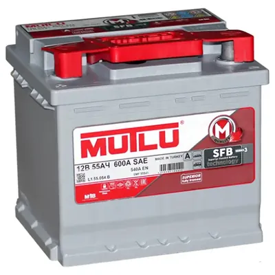 Аккумулятор MUTLU SFB M3 55 Ач 540 А (EN), обратная полярность, LN1