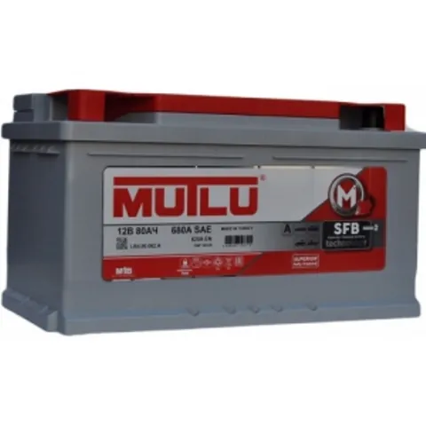 Аккумулятор MUTLU SFB M2 80 Ач 740 А (EN), обратная полярность, LN4