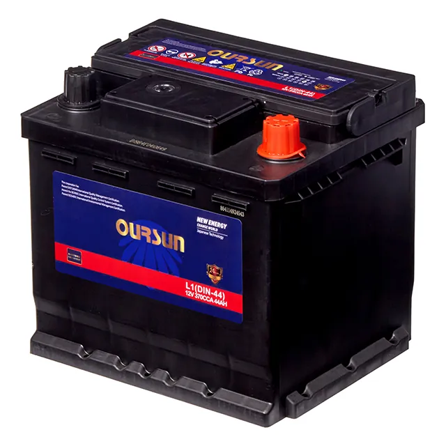 Аккумулятор OURSUN DIN 44 Ач 370 А (EN), обратная полярность, LN1