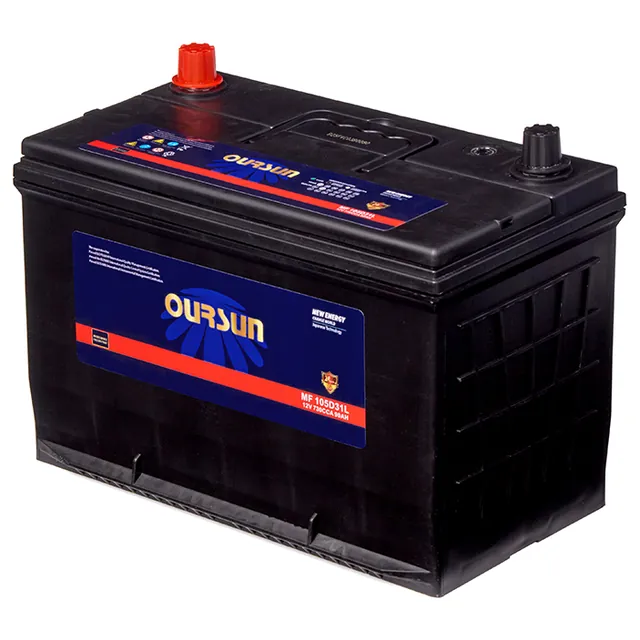 Аккумулятор OURSUN 90 Ач 730 А (EN), обратная полярность, D31
