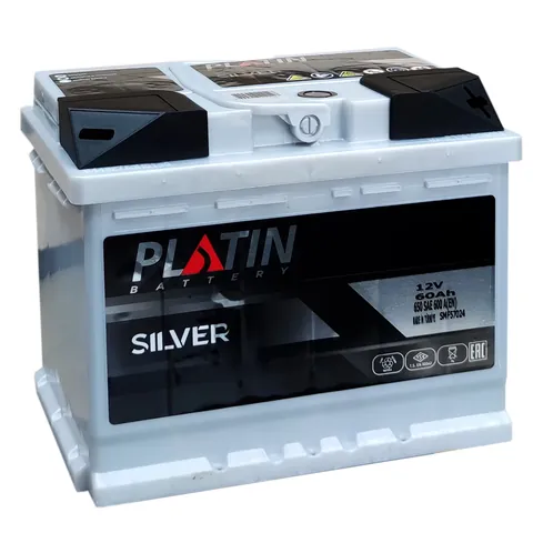 Аккумулятор PLATIN Silver 65 Ач 650 А (EN), обратная полярность, LN2